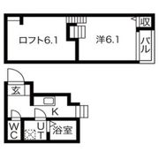 LUNA FORZA神宮西の間取り画像