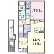 カンフルの間取り画像