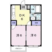 カーサ．サラムの間取り画像