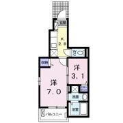 エスポワールⅡの間取り画像