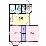 フラット・ハイムBの間取り画像