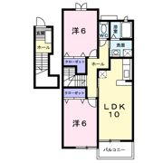 メゾン・ポポラーレBの間取り画像