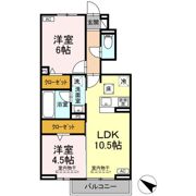 ブランフルールの間取り画像