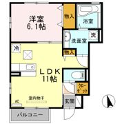 セジュールCW Ⅱ Aの間取り画像