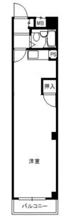 エクシードマンション南天神の間取り画像
