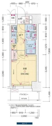 プレサンス名古屋ルーカスの間取り画像