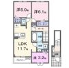 ビエント デ ルイの間取り画像