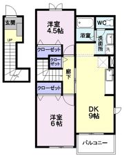 セレーノM’s＆Y Bの間取り画像