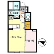 悠裕富田の間取り画像