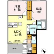 アネシス土瓜 Cの間取り画像
