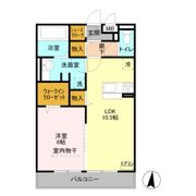 レスポワール Bの間取り画像