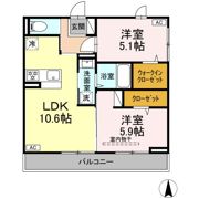 エクセルⅠの間取り画像