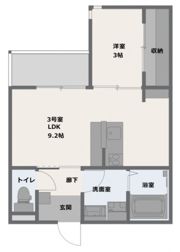 ラグーナ地御前の間取り画像