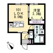 アクアリーヴ東海岸の間取り画像