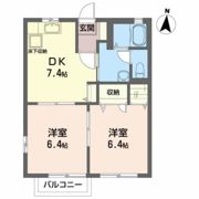 サニーコートDⅡの間取り画像