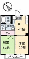 キャピトル桃山の間取り画像