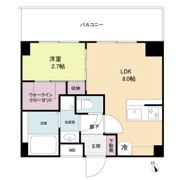 セレニテ兵庫エクラの間取り画像