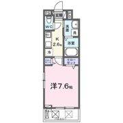 ウエスト コミタリアⅢの間取り画像
