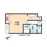 オーベルジュ駅南 南田町の間取り画像