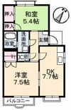 サンライン川入 A棟の間取り画像