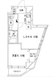シャトーライフ相模原2の間取り画像
