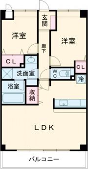 アークス高梨レジデンスの間取り画像