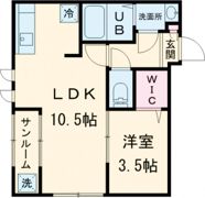 Alaise表町の間取り画像