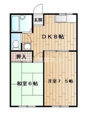 メゾンスミルナの間取り画像