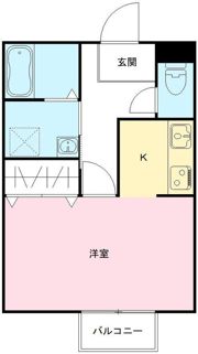 コンフォート青柳の間取り画像