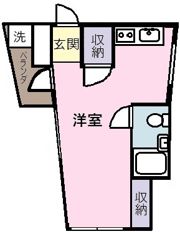 リエパレス立川の間取り画像