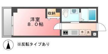 フラッティ今出川天神の間取り画像