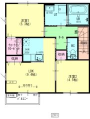グリシーナの間取り画像