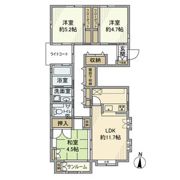 恵比寿戸建の間取り画像