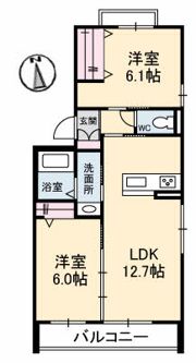 Shamaison サツキの間取り画像