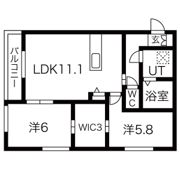 グランフィールドの間取り画像