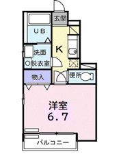 ドミ－ル湘南Aの間取り画像