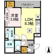 D Paina Kannonの間取り画像