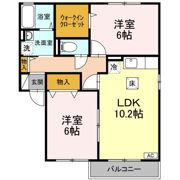 サンハイム西田の間取り画像
