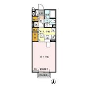 リベルテ月曜館の間取り画像