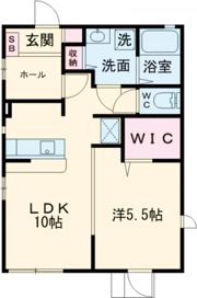 ラベンダーの間取り画像