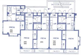 サンリーブ羽村の間取り画像