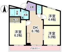 リプレイス牧野の間取り画像