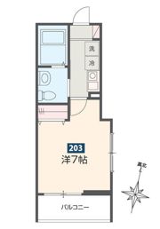 MELDIA相武台下の間取り画像