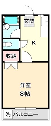 FORTUNA S棟の間取り画像