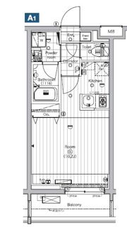 SYFORME HIGASHI-SHINJUKUの間取り画像