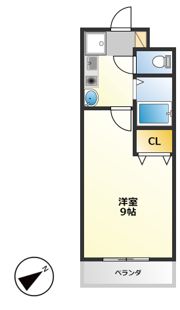 ハイツ戸苅の間取り画像