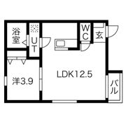 豊ハイツの間取り画像