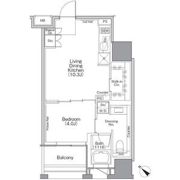 ザ・パークハビオSOHO横浜関内の間取り画像