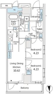 パークホームズ東陽町の間取り画像