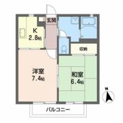 エステート笹谷VEの間取り画像